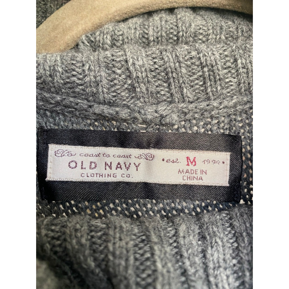 Old Navy Cowl Neck Sweater Dress Knit Cozy Sleeveless Soft Warm Autumn Winter M - Picture 7 of 8